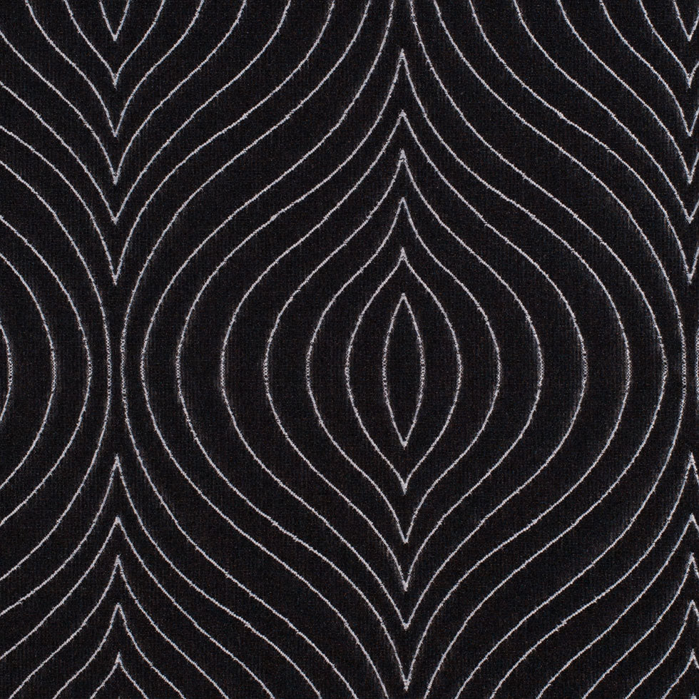 Iridescent Black/White Geometric Woven Iridescent Black/White Geometric Woven