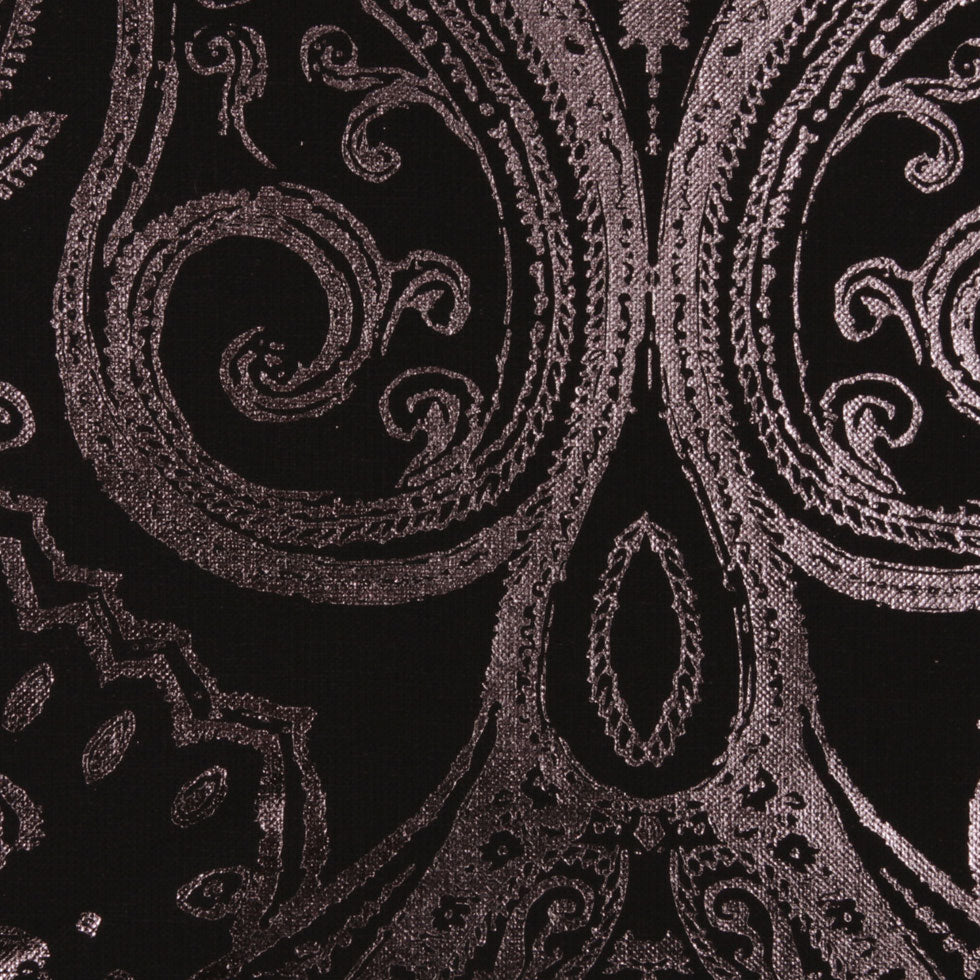 Noir Damask Prints Detail Noir Damask Prints Detail