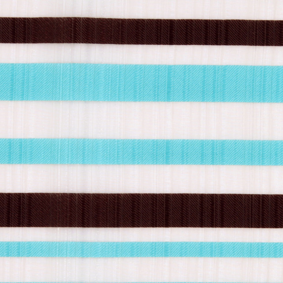Turquoise 40960 Stripes Sheer Detail Turquoise 40960 Stripes Sheer Detail