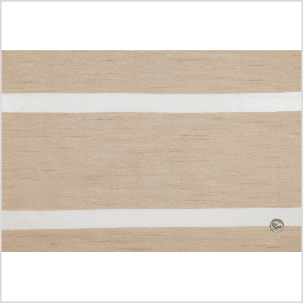 Gold 40252 Stripes Sheer Full Gold 40252 Stripes Sheer Full
