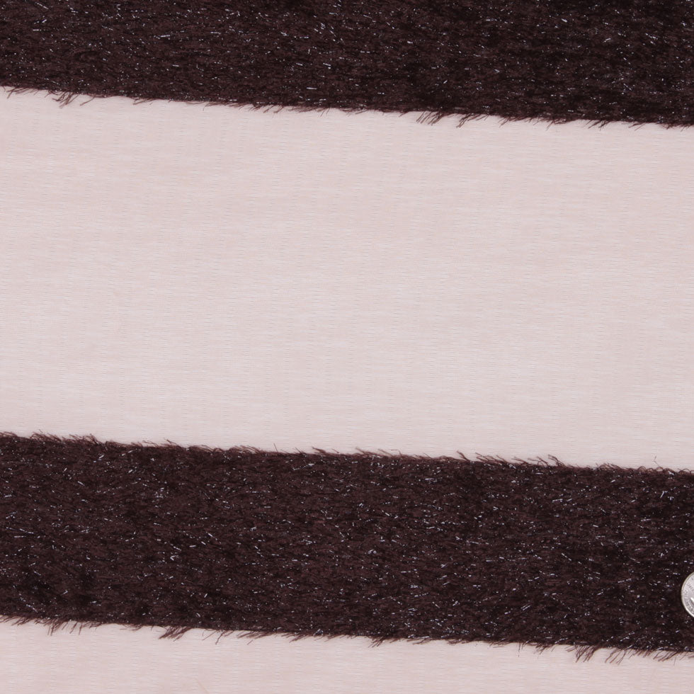 Brown Flock Sheer Flock Detail Brown Flock Sheer Flock Detail