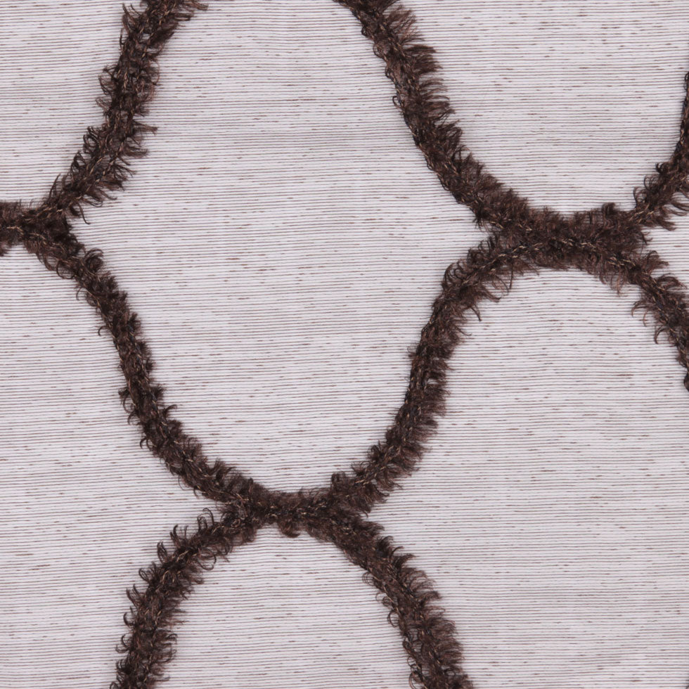 Brown Flock Sheer Flock Detail Brown Flock Sheer Flock Detail