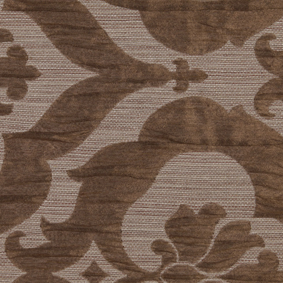 Brown Damask Woven Detail Brown Damask Woven Detail