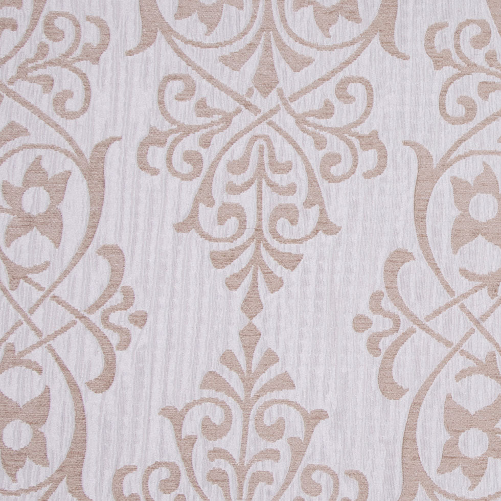 Silver/Beige Floral Brocade Detail Silver/Beige Floral Brocade Detail