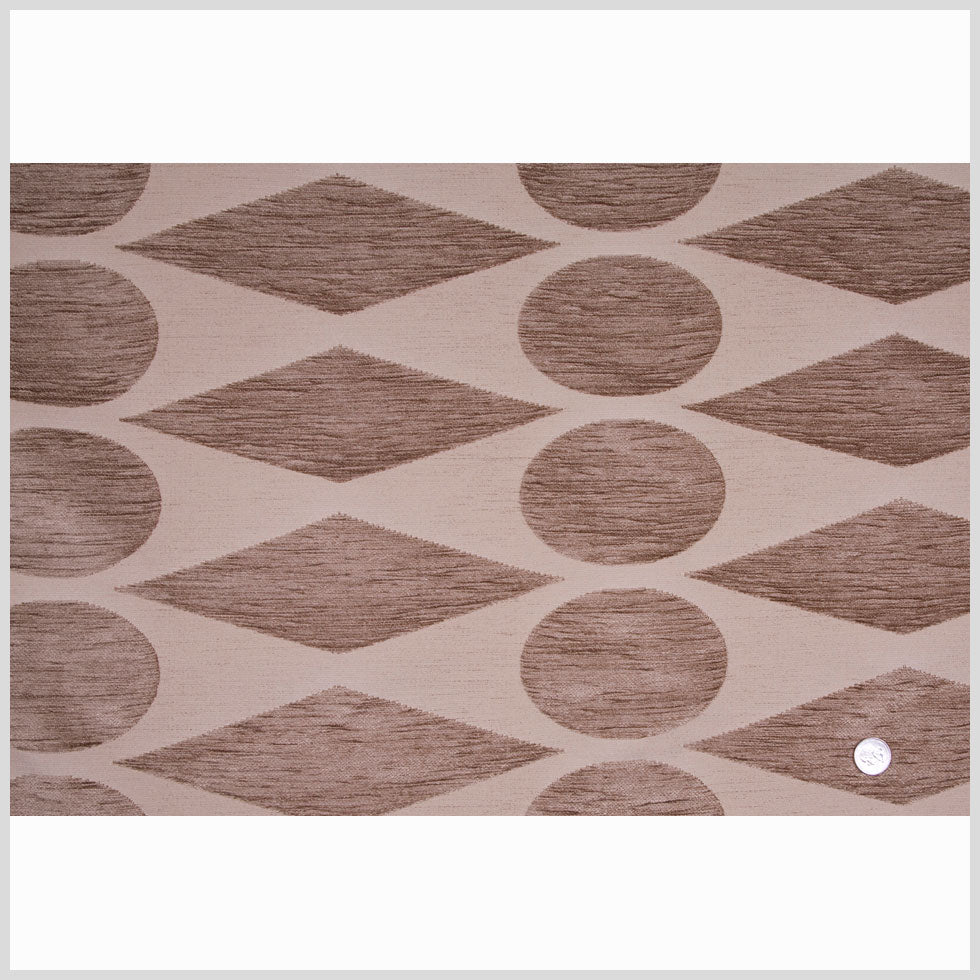 Beige Geometric Chenille Full Beige Geometric Chenille Full