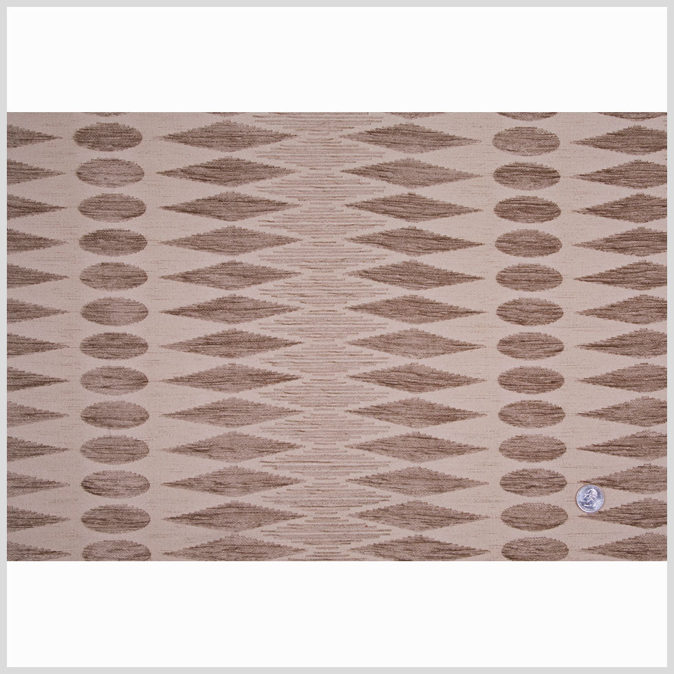 Beige Geometric Chenille Full Beige Geometric Chenille Full