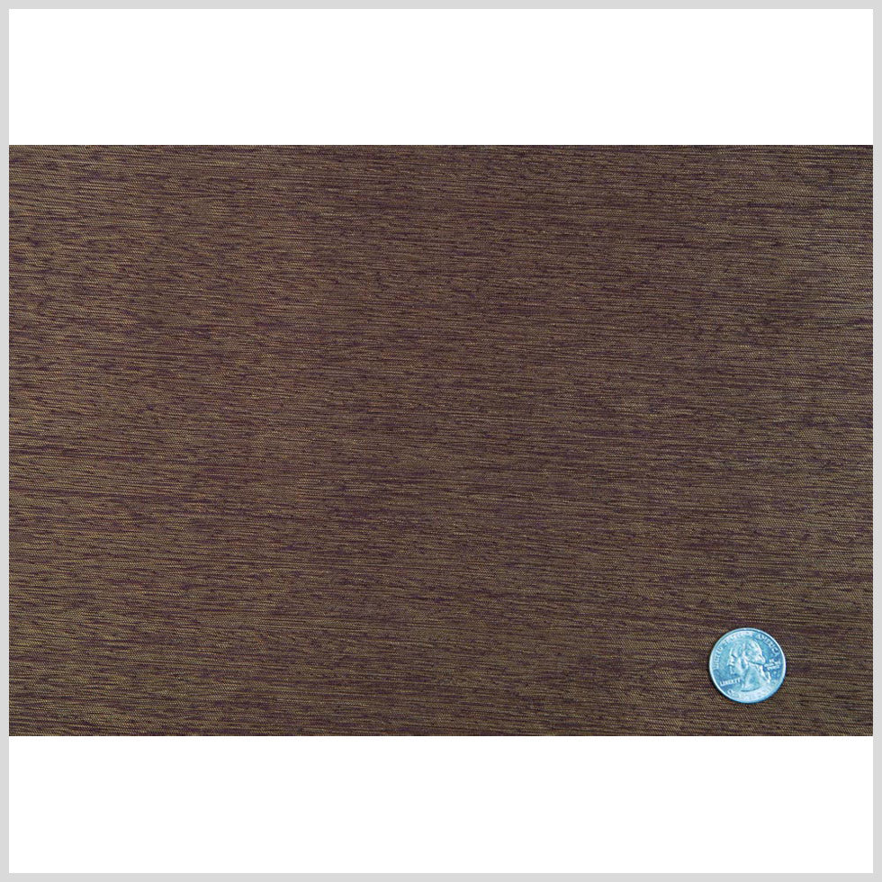 Brown Striated Polyester and Viscose Satin Full Brown Striated Polyester and Viscose Satin Full