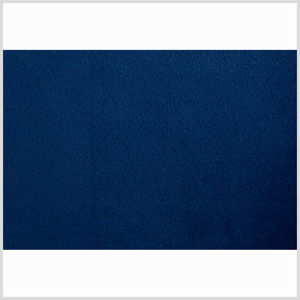 Marine Blue Solid Velvet Full Marine Blue Solid Velvet Full