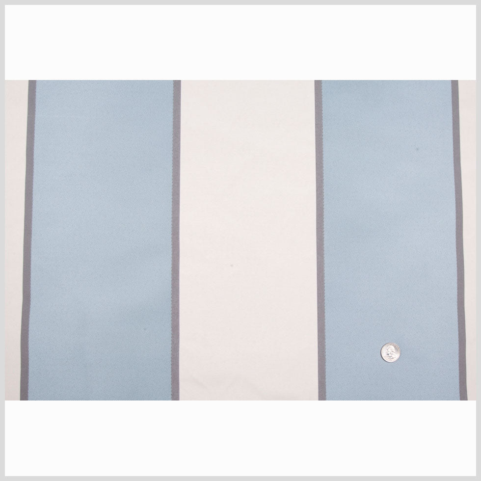 Sky Blue/Natural/Black Stripes Woven Full Sky Blue/Natural/Black Stripes Woven Full