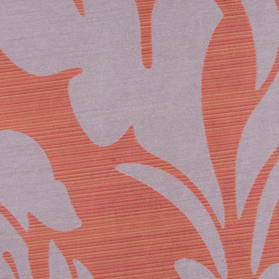 Terracotta/Gray Floral Woven Detail Terracotta/Gray Floral Woven Detail
