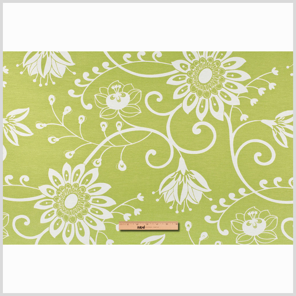 Off-White/Lime Floral Canvas Full Off-White/Lime Floral Canvas Full