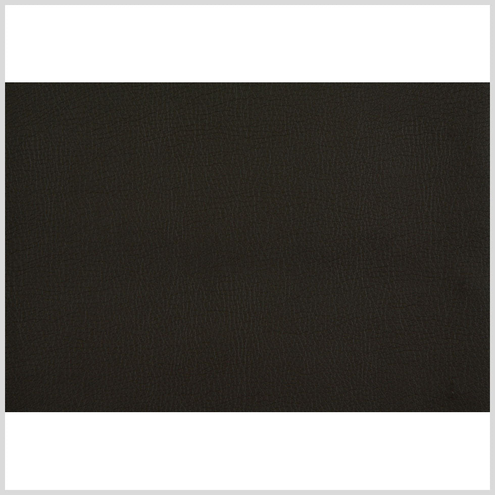 Dark Brown Solid Faux Leather/ Vinyl Full Dark Brown Solid Faux Leather/ Vinyl Full