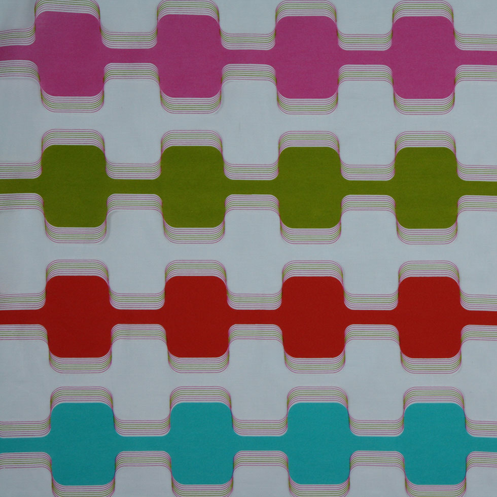 Primary Red/Teal/Fuchsia/Capri Kiwi Geometric Prints Primary Red/Teal/Fuchsia/Capri Kiwi Geometric Prints