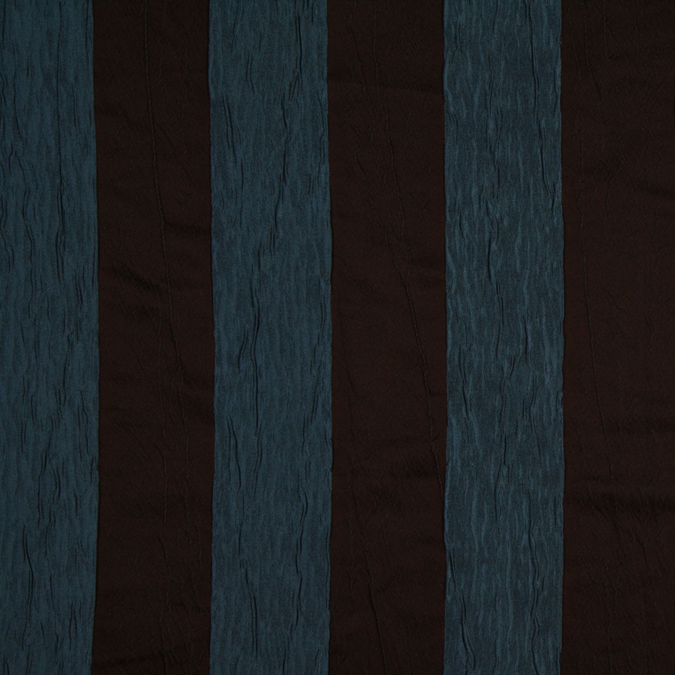 Bluestone/Chocolate Stripes Woven Bluestone/Chocolate Stripes Woven