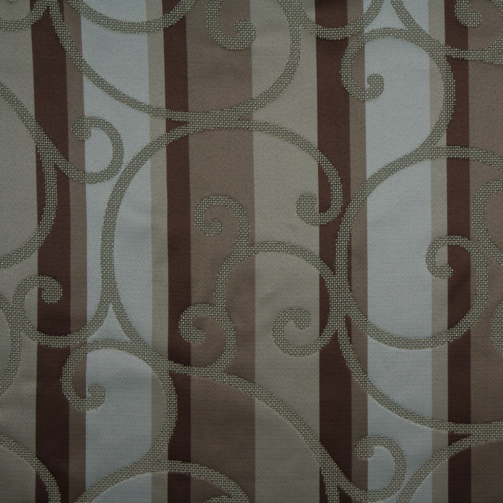 Chocolate/Beige/Taupe/Light Gray Swirls Woven Chocolate/Beige/Taupe/Light Gray Swirls Woven