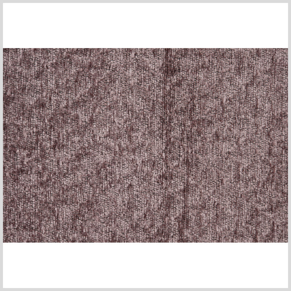 Aubergine Solid Chenille Full Aubergine Solid Chenille Full