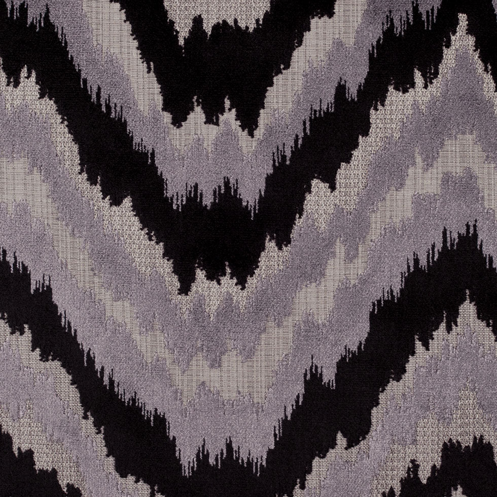 Black/Multi-Gray Ikat Chenille Black/Multi-Gray Ikat Chenille