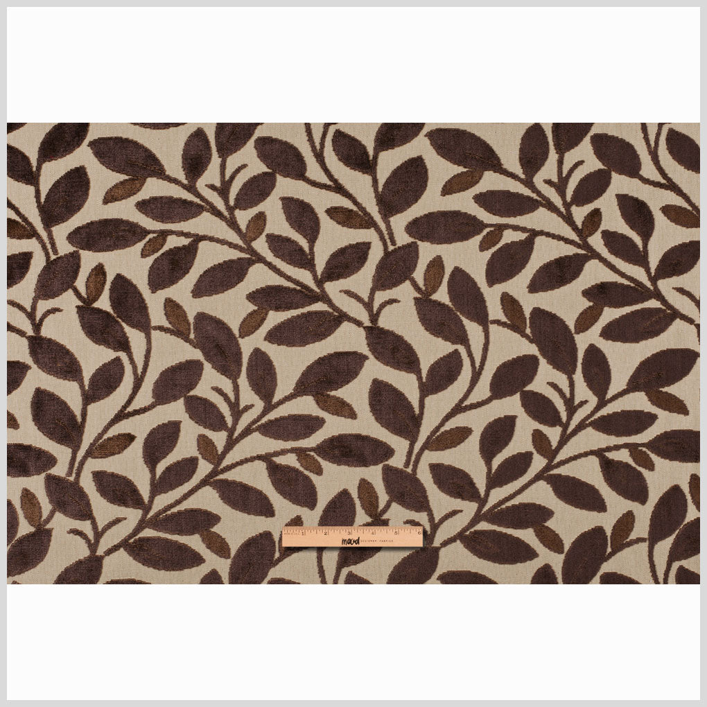 Beige/Mocha Floral Chenille Full Beige/Mocha Floral Chenille Full