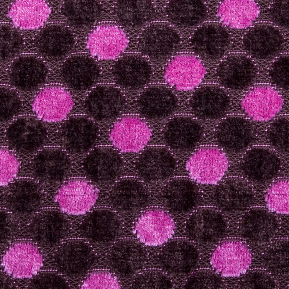 Chocolate/Liz Berry Polka Dots Chenille Detail Chocolate/Liz Berry Polka Dots Chenille Detail