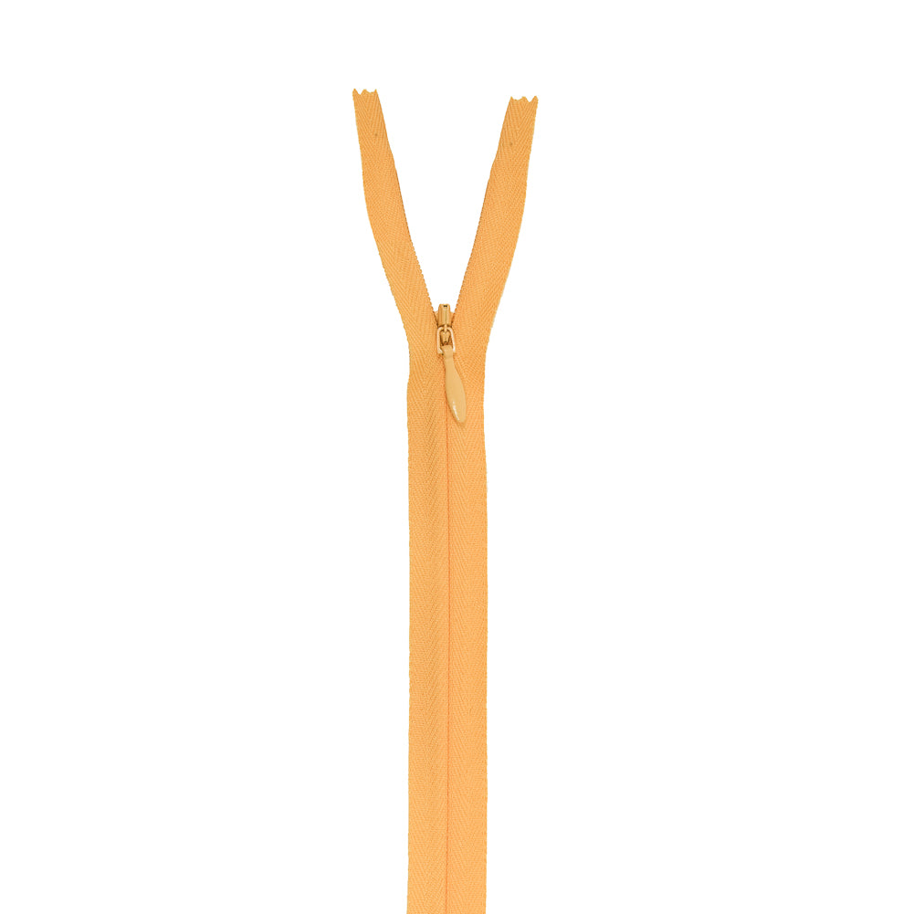 Invisible Zipper 24" by YKK - 507 Orange Yellow Invisible Zipper 24" by YKK - 507 Orange Yellow