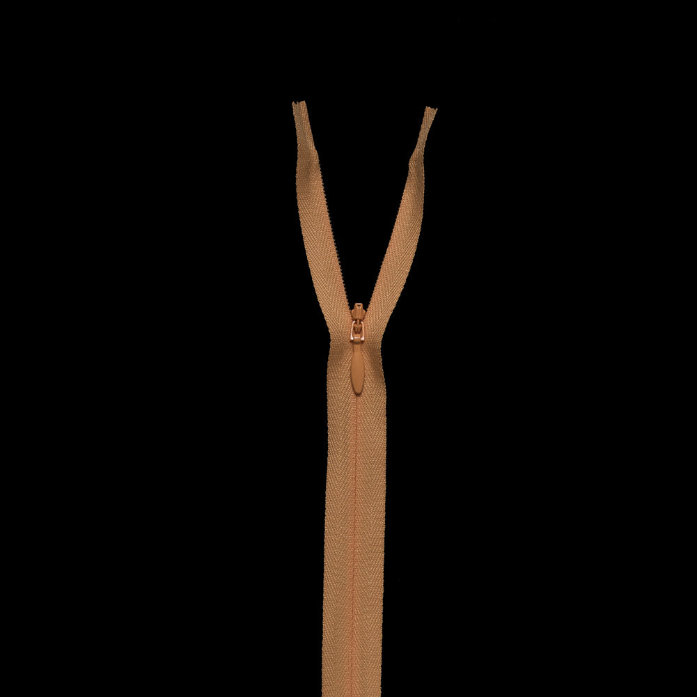 Invisible Zipper 24" by YKK - 843 Sunshine Orange Invisible Zipper 24" by YKK - 843 Sunshine Orange