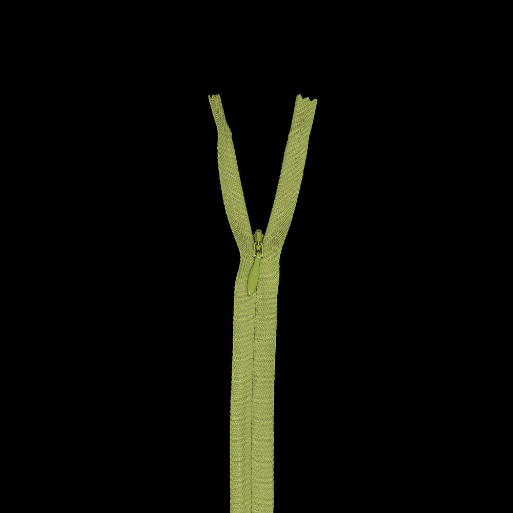 Invisible Zipper 24" by YKK - 875 Bright Chartreuse Invisible Zipper 24" by YKK - 875 Bright Chartreuse