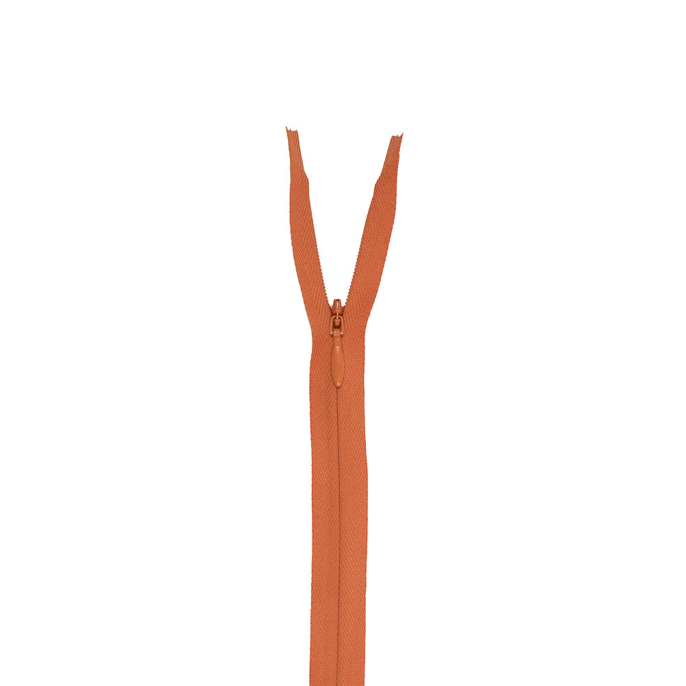Invisible Zipper 9" by YKK - 234 Fall Orange