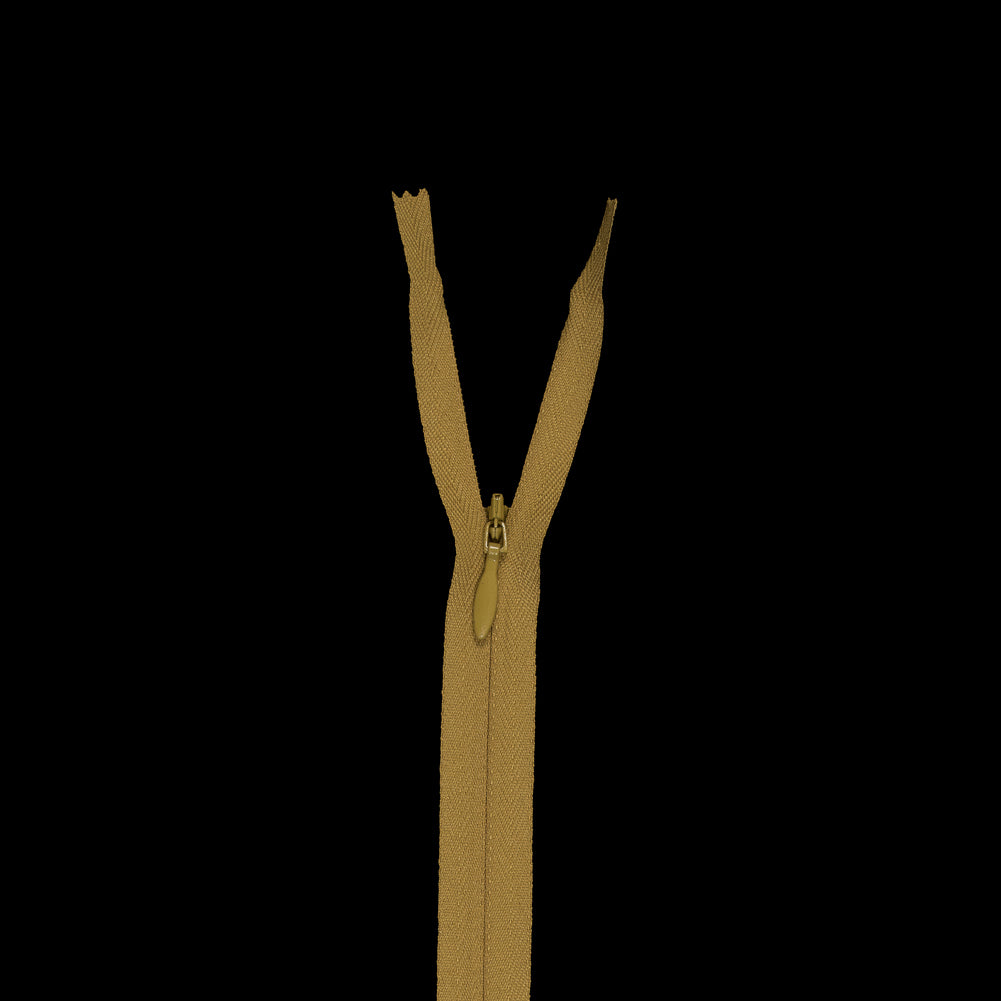 Invisible Zipper 9" by YKK - 828 Ceylon Yellow Invisible Zipper 9" by YKK - 828 Ceylon Yellow