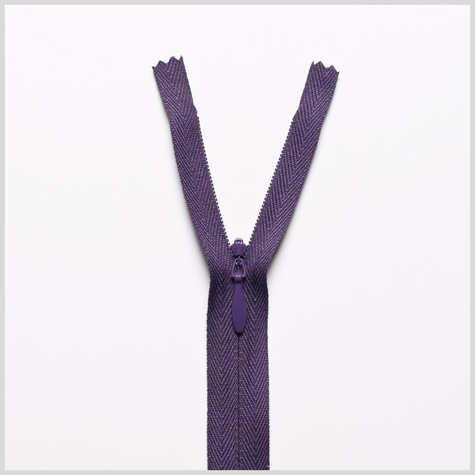 Invisible Zipper 9" by YKK - 867 Plum Invisible Zipper 9" by YKK - 867 Plum