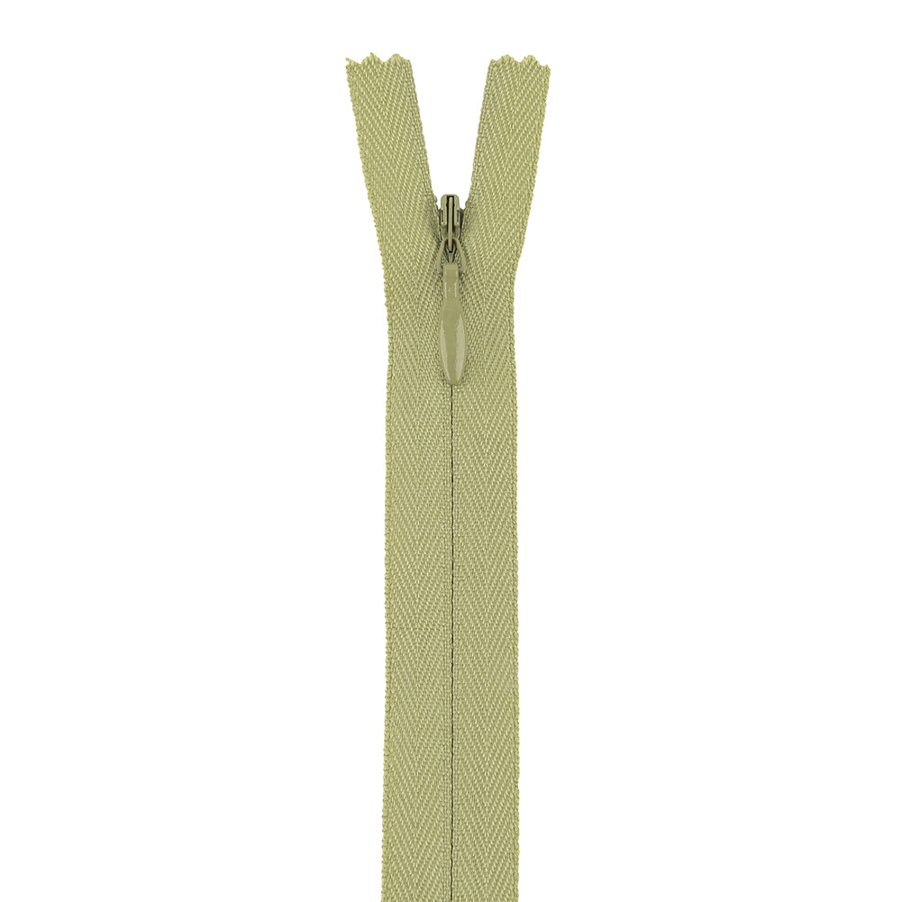 Invisible Zipper 9" by YKK - 883 Light Sage Invisible Zipper 9" by YKK - 883 Light Sage