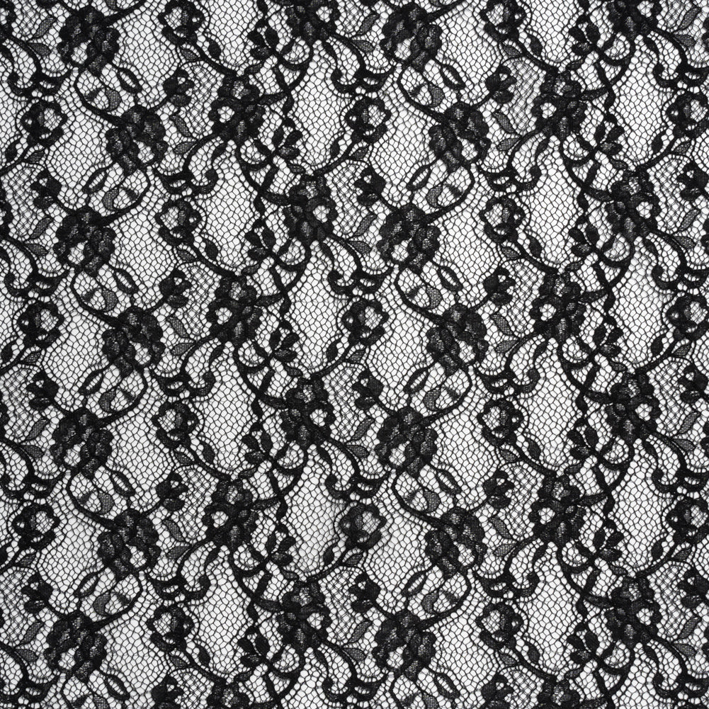 Chantilly Lace - Black Floral Vines Chantilly Lace - Black Floral Vines