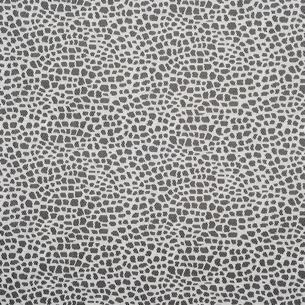 Nylon Raschel Mesh Lace - Ivory Bark Texture Nylon Raschel Mesh Lace - Ivory Bark Texture