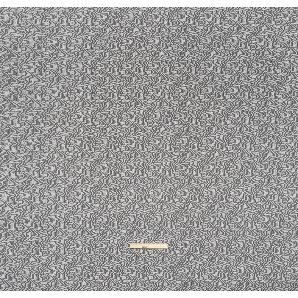 Nylon Raschel Mesh Lace - Ivory Erratic Zig Zags - Full Nylon Raschel Mesh Lace - Ivory Erratic Zig Zags - Full