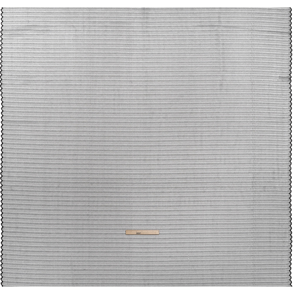 Rayon and Nylon Corded Lace with Little Scallop Finished Edges - Black and White Archway Stripes - Full Rayon and Nylon Corded Lace with Little Scallop Finished Edges - Black and White Archway Stripes - Full