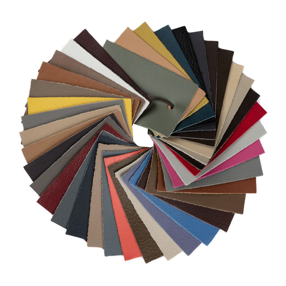 Port Italian Sandstone Top Grain Performance Cow Leather Hide with Protective Finish Folded Port Italian Sandstone Top Grain Performance Cow Leather Hide with Protective Finish Folded