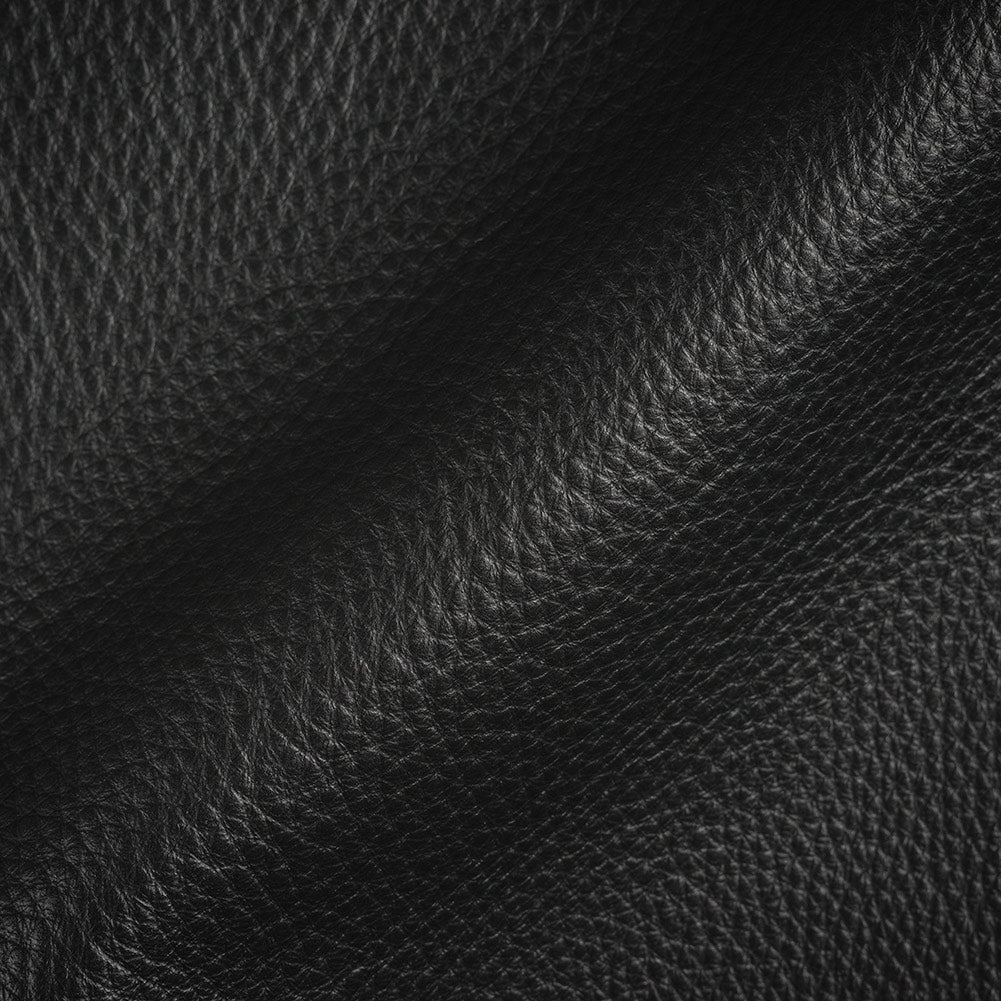 Paloma Italian Black Semi-Aniline Natural Pebble Top Grain Performance Cow Leather Hide Paloma Italian Black Semi-Aniline Natural Pebble Top Grain Performance Cow Leather Hide