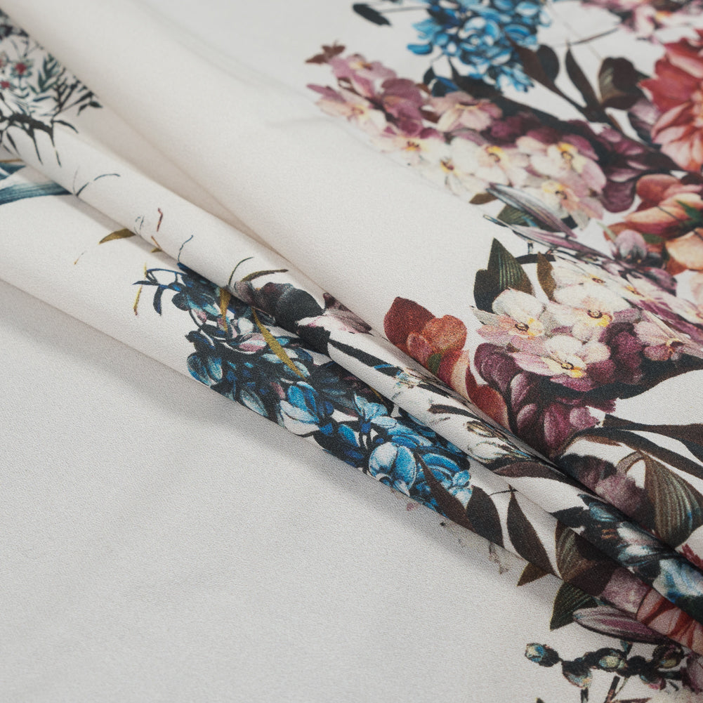 Panel de satén de algodón elástico - Estampado Ofrenda de Hera - Colección Gaia exclusiva de Mood Panel de satén de algodón elástico - Estampado Ofrenda de Hera - Colección Gaia exclusiva de Mood