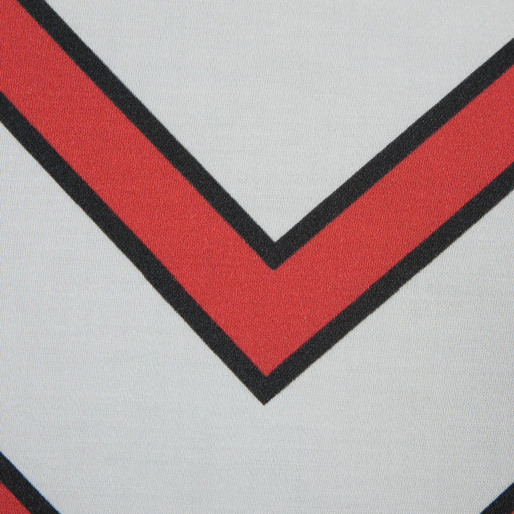 Stretch Cotton Sateen - Red Chrevrons - Mood Exclusive Hele Zig-Zag Print Stretch Cotton Sateen - Red Chrevrons - Mood Exclusive Hele Zig-Zag Print