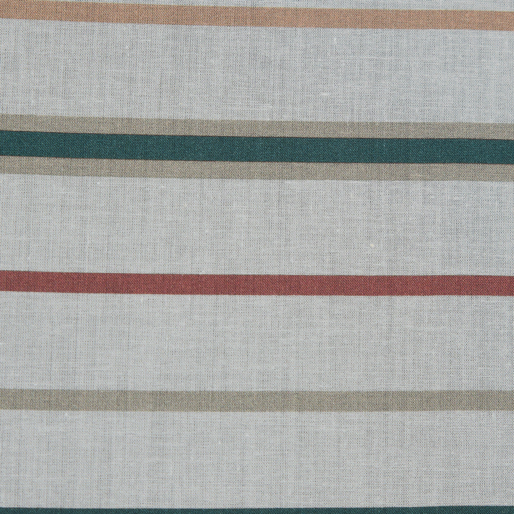 Cotton Voile - Red, Green and White Stripes - Purity of Growth Print - Mood Exclusive Key Largo Collection Cotton Voile - Red, Green and White Stripes - Purity of Growth Print - Mood Exclusive Key Largo Collection