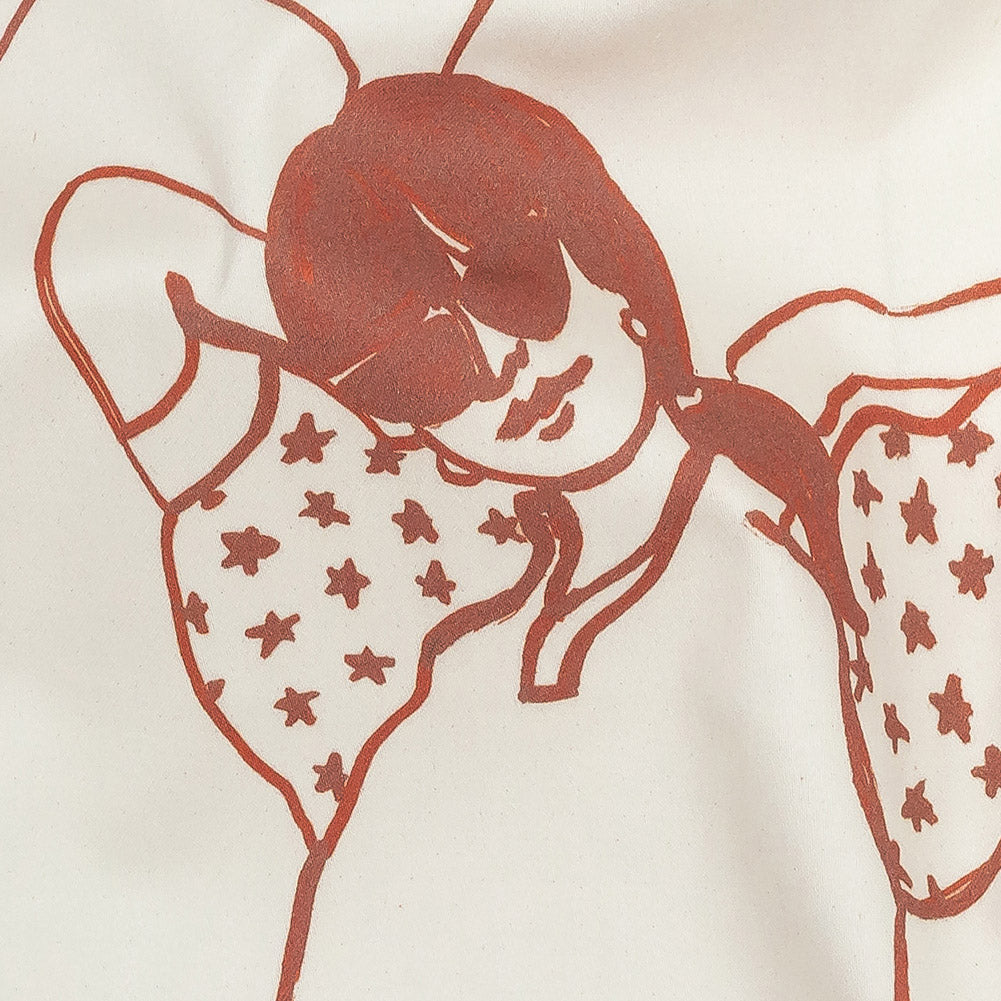 Stretch Cotton Sateen - Pink and White Women - Cameo Print - Mood Exclusive Viso Collection Detail Stretch Cotton Sateen - Pink and White Women - Cameo Print - Mood Exclusive Viso Collection Detail