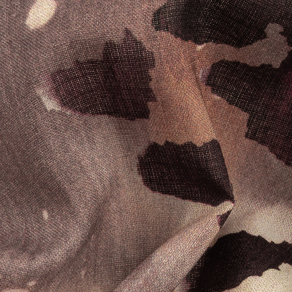 Cotton Voile - Purple Abstract Splatters - L'Amour en Feu Print - Mood Exclusive Wisteria Collection Detail Cotton Voile - Purple Abstract Splatters - L'Amour en Feu Print - Mood Exclusive Wisteria Collection Detail