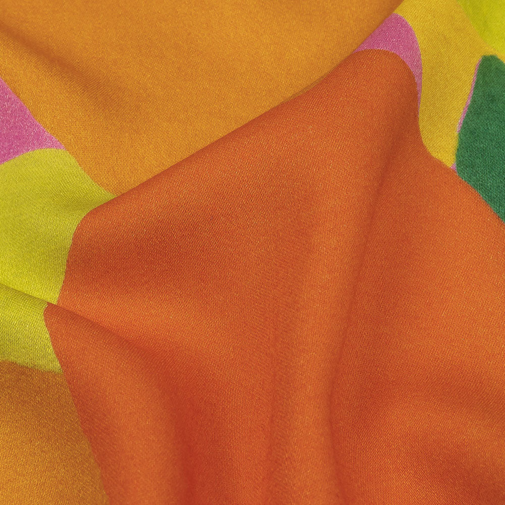 Rayon Challis - Citrus Fruits - Zest Friends Print - Mood Exclusive Citrus Collection - Detail Rayon Challis - Citrus Fruits - Zest Friends Print - Mood Exclusive Citrus Collection - Detail