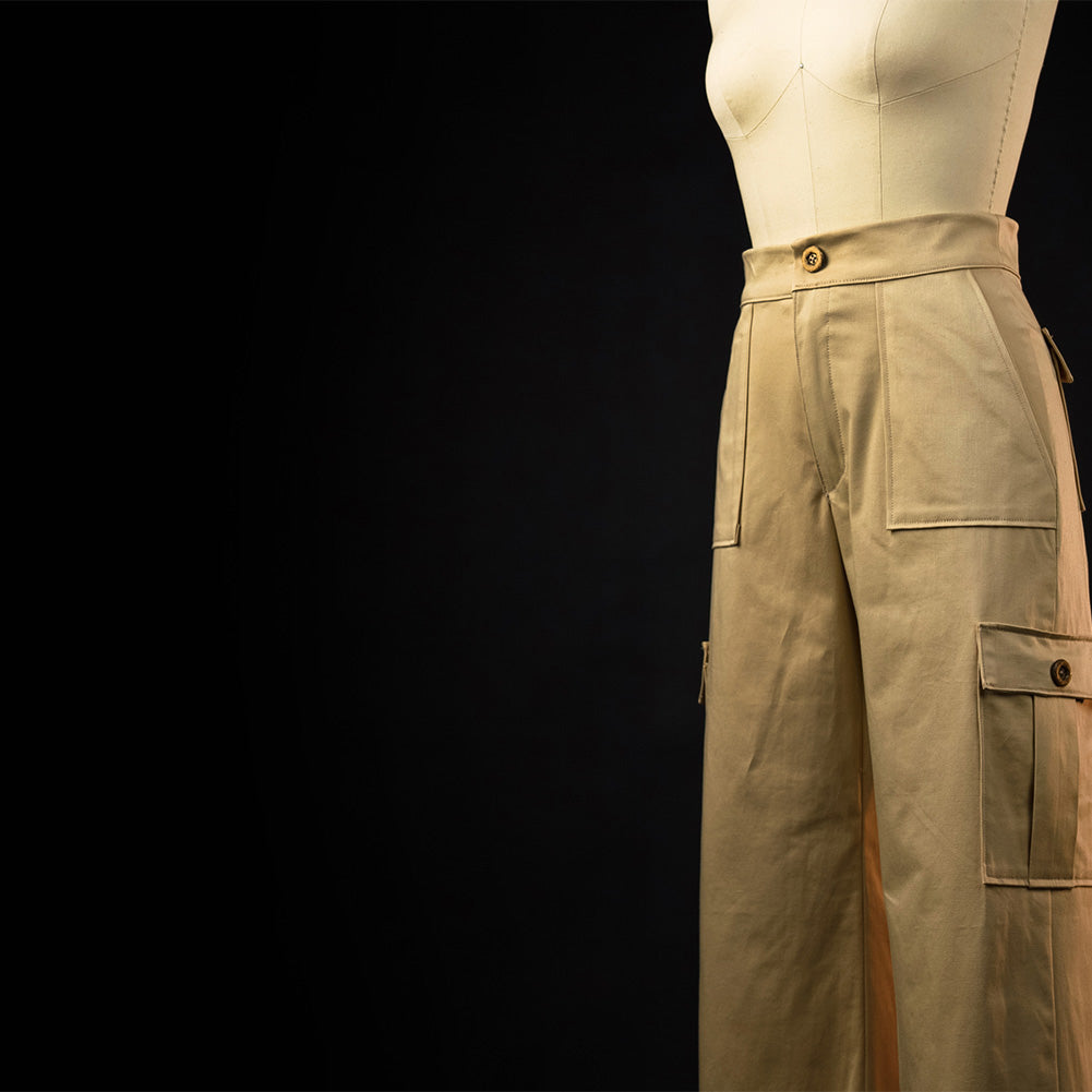 Stretch Cotton Sateen - Pebble - Mood Exclusive Carlos Collection Stretch Cotton Sateen - Pebble - Mood Exclusive Carlos Collection