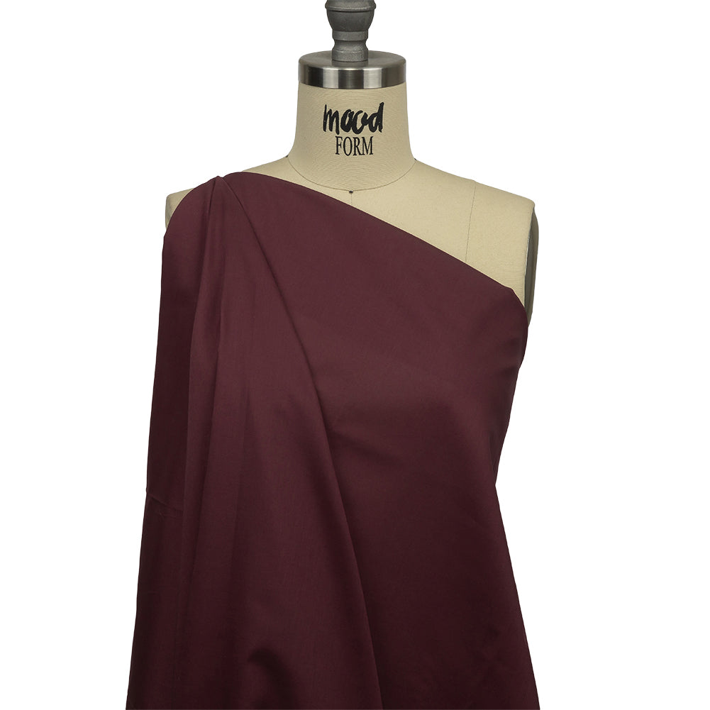 Cotton Voile - Burgundy - Mood Exclusive Farley Collection - Drape Cotton Voile - Burgundy - Mood Exclusive Farley Collection - Drape