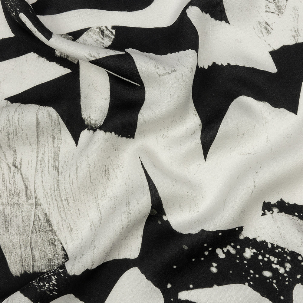 Rayon Challis - Black and White Graffiti Letters - Wall of Fame Print - Mood Exclusive Metro Collection Rayon Challis - Black and White Graffiti Letters - Wall of Fame Print - Mood Exclusive Metro Collection