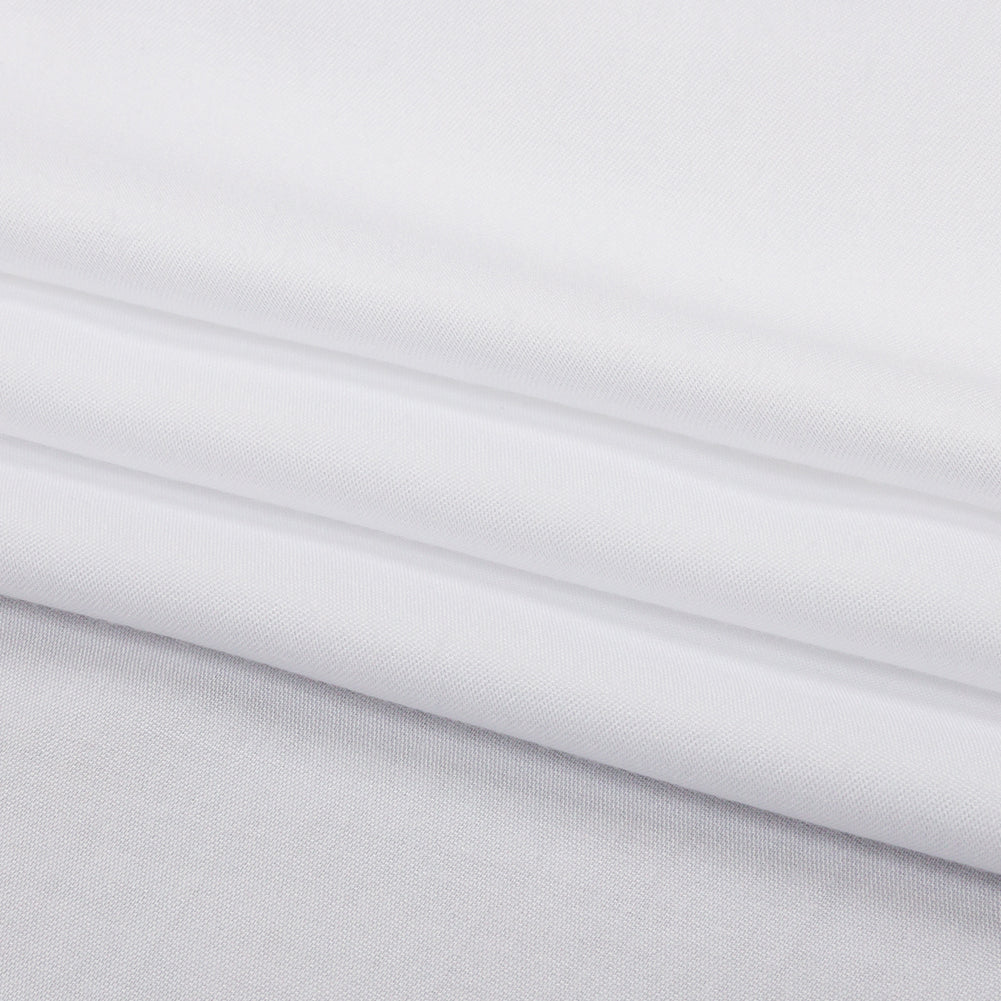 Rayon Challis - White - Mood Exclusive Vivian Collection Rayon Challis - White - Mood Exclusive Vivian Collection