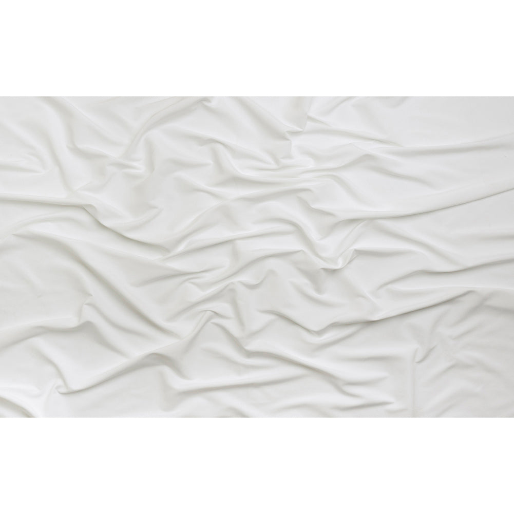 Recycled Polyester Swim Trunk Fabric - White - Mood Exclusive Malibu Collection - Full Recycled Polyester Swim Trunk Fabric - White - Mood Exclusive Malibu Collection - Full