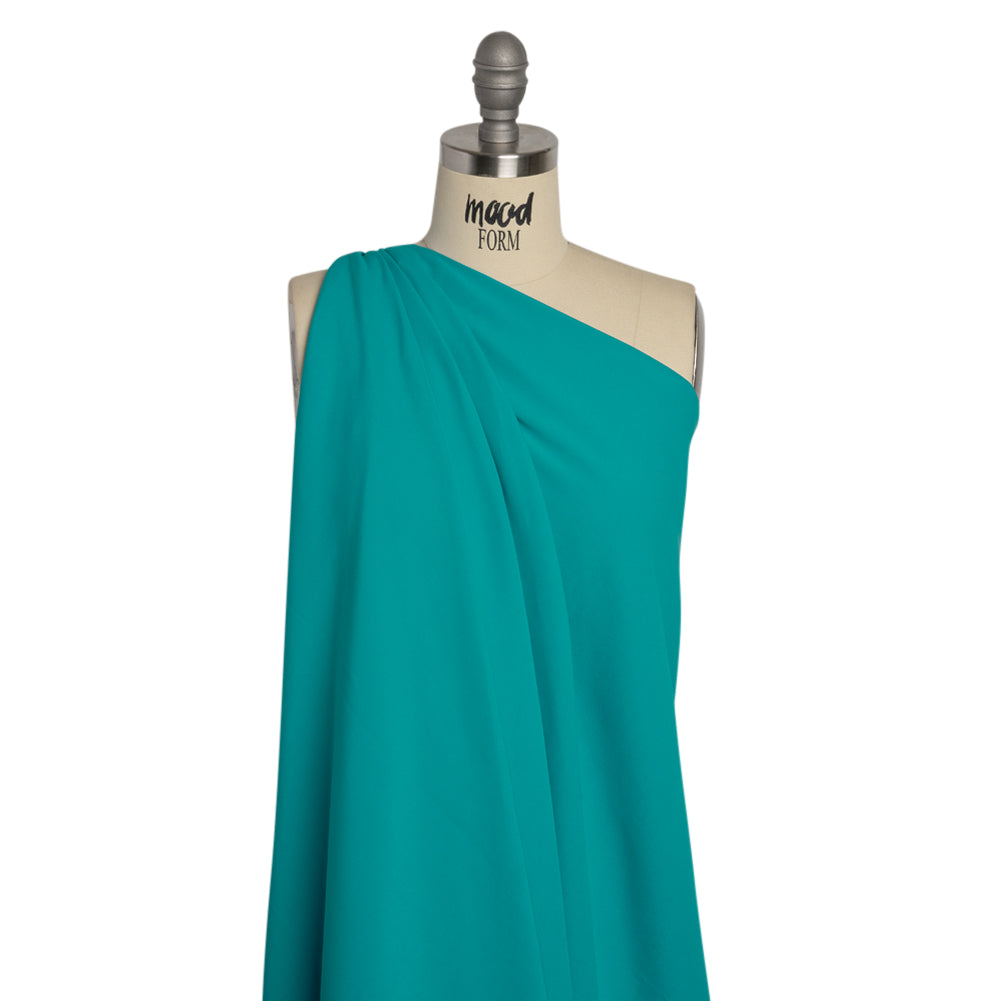Recycled Polyester Swim Trunk Fabric - Aqua Green - Mood Exclusive Malibu Collection Drape Recycled Polyester Swim Trunk Fabric - Aqua Green - Mood Exclusive Malibu Collection Drape
