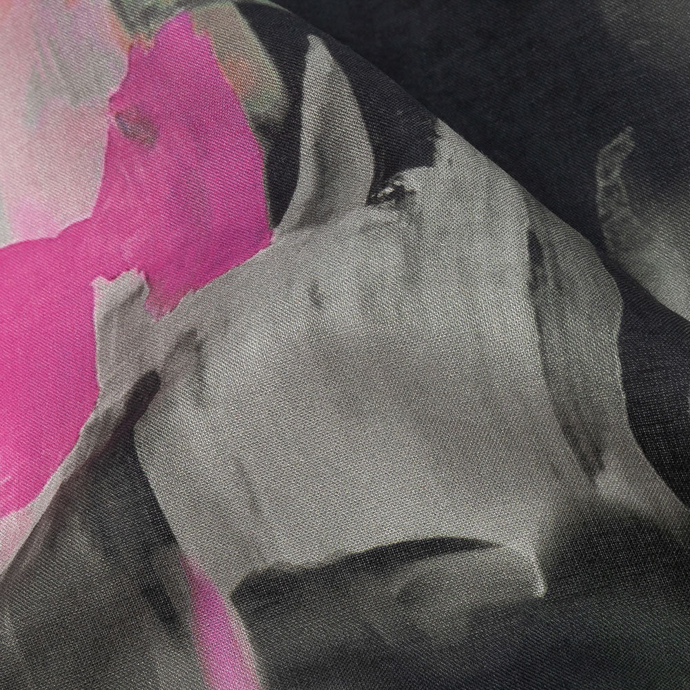 Cotton Voile - Pink and Orange Abstract Paint Drips - Painted Aspirations Print - Mood Exclusive Metro Collection Cotton Voile - Pink and Orange Abstract Paint Drips - Painted Aspirations Print - Mood Exclusive Metro Collection