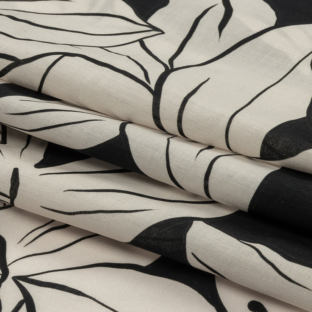 Cotton Voile - Black Floral - Central Park Spring Print - Mood Exclusive Metro Collection Cotton Voile - Black Floral - Central Park Spring Print - Mood Exclusive Metro Collection